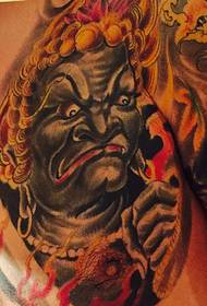 Classic and colorful half-length tattoo pictures