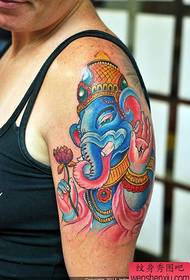 Індійський татуювання татуювання візерунок