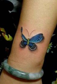 Девушка любимый цвет татуировки бабочка