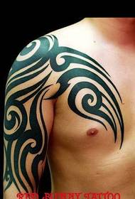 Tattoo bar doporučuje shawl totem poloviční tetování tetování funguje show