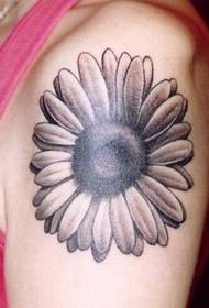 Big Arm Sonneblummen Tattoo Muster