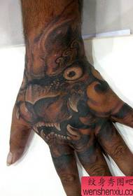 Tatuaje de la mano