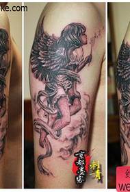 Galerija Tattoo 520: Slatka slika uzorka za tetovažu anđela