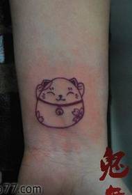 Наоружајте се супер слатким узорком тетоваже мачића