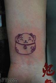 Braccio super carino gattino tatuaggio