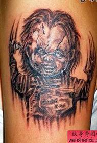 Strana sêwiranê tattooê arm Ghost (tattoo)