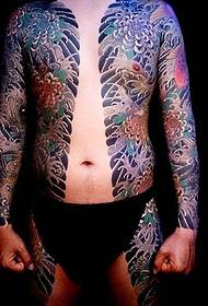 Erityisen miehekkäät kaksinkertaisen hemiple-tatuointikuviot