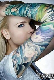 Нишони Tattoo, як намунае аз камонбанди занона тавсия диҳед