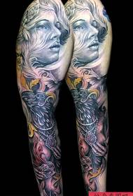 文身秀图吧Share a black gray European and American flower arm tattoo works 88596-color European and American flower arm tattoo girl tattoo works by tattoo 88597-Flower arm tattoo girl tattoo work photo by tattoo 88598-Flower arm peacock tattoogirl tattoo work
