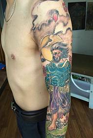 Flower arm artistic savage tattoo picture