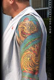 Galerija tetovaža: Europski i američki uzorak za tetoviranje cvjetnih ruku
