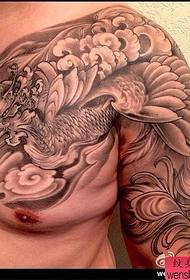 Half-fenix tatuointi tatuointi toimii