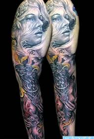 Tattoo 520 Galeria ofron një Evropë të zezë dhe të bardhë evropiane dhe Modeli tatuazh i krahut të luleve amerikanë 88408 @ model tatuazhi i krahut të bukurisë së luleve