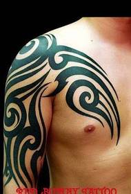 Tattoo bar aanbeveel shawl totem half tatoeëring tatoeëring werk