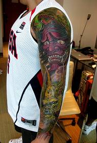 traditional personality of the prajna arm tattoo