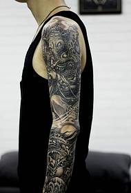 Flower arm totem tattoo tattoo