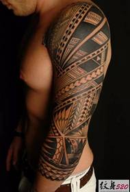 Tattoo кулчаи гул totem шахсият