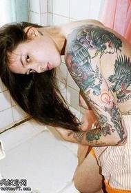 Motif de tatouage femme bras