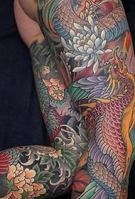 2016 Japan exzellent Blummenarm Blummen Been Tattoo Muster