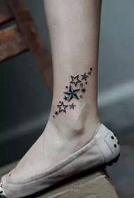 vhodné pro malé tetování kotníku 90184 - elegantní a okouzlující tetování kotníku