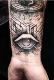 9 малюнків татуювань на тему татуювання чорного ока