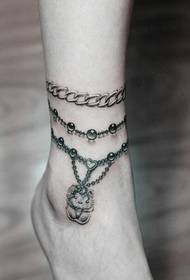 anklet baineann Patrún tattoo cat Kitty