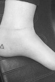 simple Ankle small tattoo