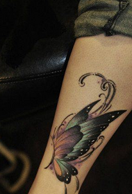 belleza bonita tendencia mariposa tatuaje patrón Daquan