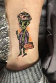 tatuaggi di teschi e personaggi del tatuaggio sulla caviglia e immagini di tatuaggi di personaggi