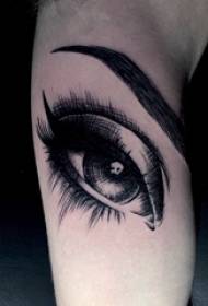 eye tattoo vakomana mhuru pane nhema Ziso tattoo pikicha