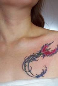 tattoo ງາມສຸດ clavicle ແມ່ຍິງ