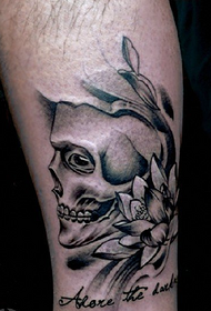 modèle de tatouage lotus taro de style art