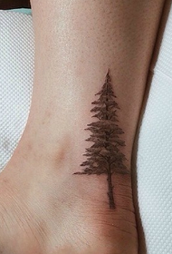 ti ti pyebwa Nwèl tatoo