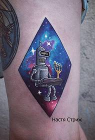 tarso stella exemplum robot Tattoo