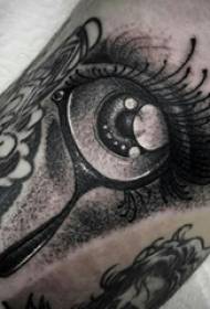 djem në kthetrat e zezë skica fotografi krijuese e tatuazheve të syrit letrarë