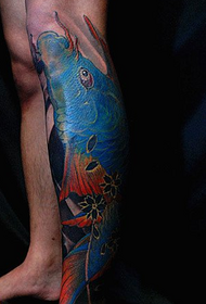 picior mare calamar mare tatuaj superb model