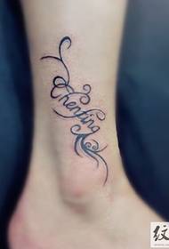 imagen simple del tatuaje de la vid