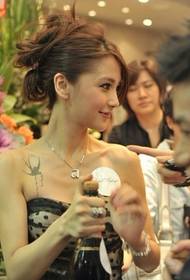 Tato busana baby baby clavicle ngelek tato