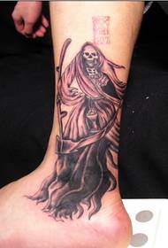 Terrorista halál boka személyiség tetoválás képe