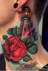 Tattoo show bar shawarar shawarar suturar ƙirar makarantar sutura mai ƙuƙwalwa