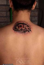 назад реална шема на тетоважа на очите
