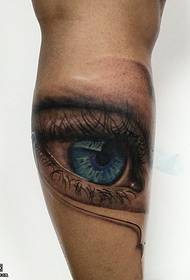 shank clear eye tattoo pattern