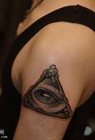 ຮູບແບບ Tattoo Arm God Eye Tattoo
