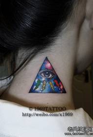 bellissimi occhi colorati e modello di tatuaggio stellato 91205 - un modello di tatuaggio a fungo a occhio lungo 91206 - modello di tatuaggio occhio alla moda alternativo da polso