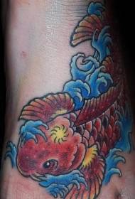 matatu-red red squid tattoo 90984 - mkono wamtundu wakuda wa Horus tattoo