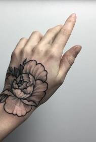 χέρι-πίσω ποικιλία τατουάζ της προσωπικότητας εντυπωσιακό χέρι-πίσω μοτίβο τατουάζ