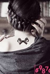 ragazza collana cute tattoo tattoo picture