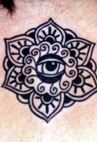 Vatican kanohi tuakiri Tattoo tauira