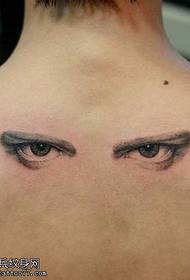 Uzorak tetovaže stražnjih očiju