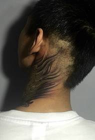 ----- Tatuaggio totem personalità collo